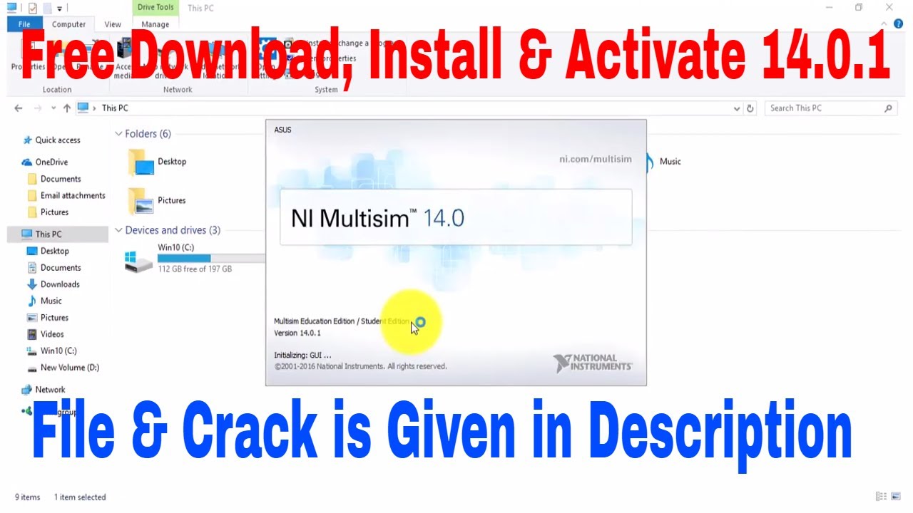 download crack multisim 14.0